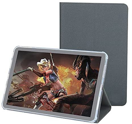 Zshion Étui de protection pour tablette professionnelle compatible avec CHUWI Hipad Pro 10,8po - En cuir synthétique de qualité supérieure - Pour Hipad Pro 10,8po - Gris