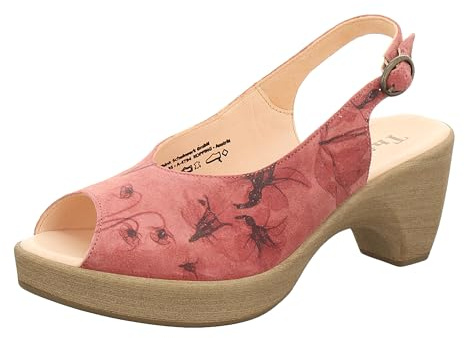 Think! Damen Zeppa_3-000754 Nachhaltige Slingback Sandale, 9040 Candy, 38 EU
