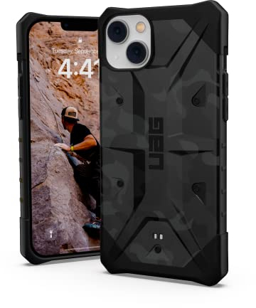 URBAN ARMOR GEAR UAG Designed for iPhone 14 Plus Case Midnight Camo 6.7 Pathfinder SE Slim Lightweight Shockproof Dropproof Rugged Protective Cover Compatible with Wireless Charging