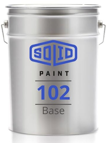 Solid SolidPaint 102 Metallfarbe Metallschutzlack Rostschutzfarbe Zaun und Torfarbe Rostschutz Farbauswahl Farbe 1L
