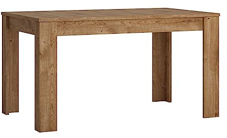 Lomadox Esstisch Ausziehtisch 140-180cm in Eiche Nb., B/H/T ca. 140/76,6/85 cm