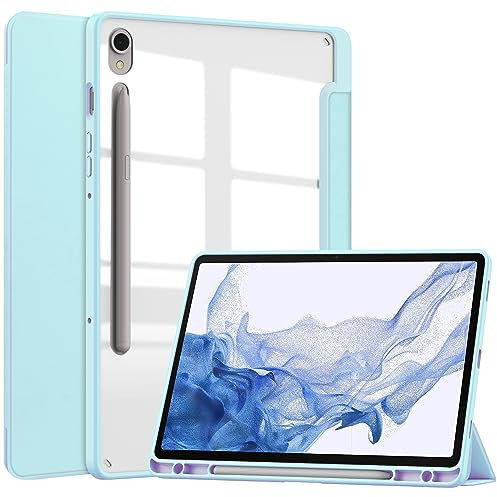 Acelive Custodia per Samsung Galaxy Tab S9 11 Tablet 2023 SM-X710 SM-X716B SM-X718U con portapenne, auto wake/sleep