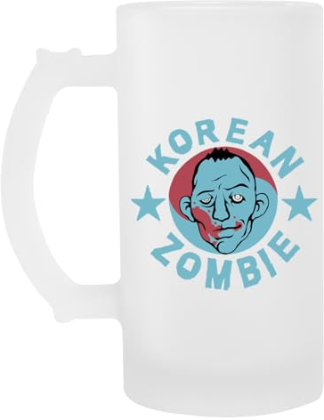 Suzetee Korean Zombie Vaso De Cerveza Transparente Con Asa Para Beber