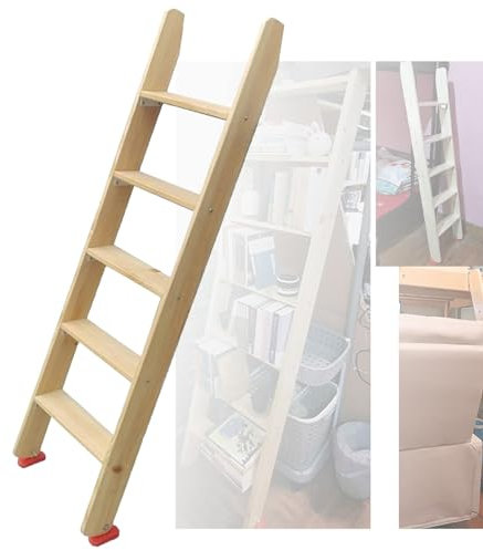 Etagenbettleiter/Schrägleiter, Geeignet for Schwere Personen, Wohnmobil-Etagenbettleiter Mit Verstellbarem Haken, Sicherheitsgeländerleiter for Kinder Und Erwachsene (Size : 100cm(39in))