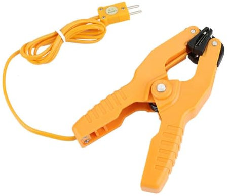 Pyanegn HT-05 K Type Thermocouple Sensor Temperature Lead Pipe Clamp 1-3/8Inch -40-200℃ HT-05