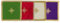 Holyart Voile Calice (Pale) en damassé, Vert