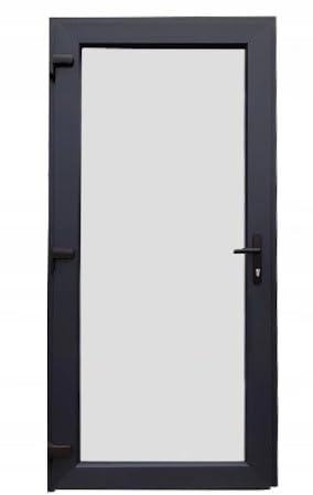 opncorp Porta esterna 100 x 200 cm, DIN sinistra, vetro isolante, antracite