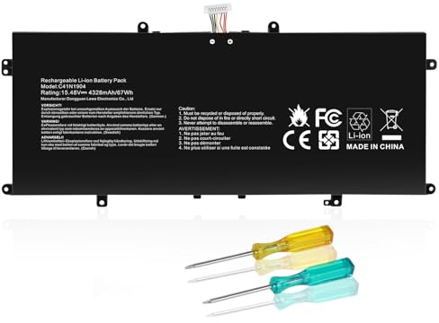 HJTPOWER C41N1904 C41N1904-1 Batterie de remplacement pour ordinateur portable Asus Zenbook 13 UX363EA UX363JA UX393EA UX325EA UX325JA 14 UX425EA UX425JA UM425IA UM325SA BXX 325EAA. VivoBook S14 S435