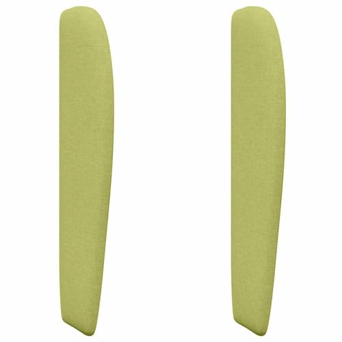 vidaXL Kopfteil Ohr Grün 80 x 23 x 6 cm Stoff, Moderner Kopfteil, Bequeme Polsterung, minimalistisches Design, stylische Ergänzung für Dein Schlafzimmer