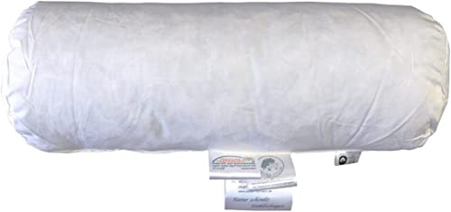 Betten Hofmann Relax Rolle Nackenstütze Nackenrolle Nackenkissen, Federrolle, 30% Daunenanteil, Naturprodukt, waschbar