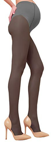 WOOTI TIGHTS collant MAMAN Napoli voile 20 den, XL NERO