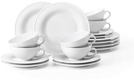 Seltmann Weiden 001.751422 Beat Weiss Teeservice 18 tlg.