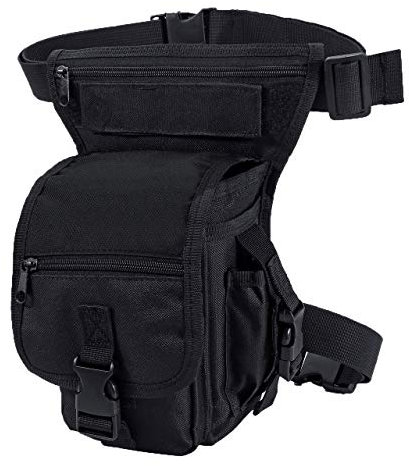 Faletony Taktisch Beintasche Militär Beinbeutel MOLLE Hüfttasche Beintaschen Wasserdicht Gürteltasche Werkzeugtasche Tasche für Herren Damen Bein Motorrad Wandern Outdoor Sport Armee Tactical Leg Bag