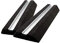 POOLEX - Par de Soportes para Bomba de Calor (Big Foot) Accesorios, Color Negro