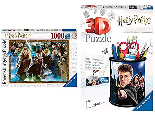 Ravensburger - Harry Potter 1000 Teile Puzzle & 3D Utensilo - 54 Teile, ab 14 Jahren