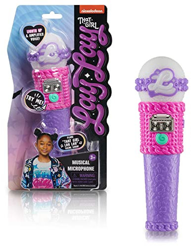 Just Play 26706 Girl Lay Musical Microphone, Multi-color