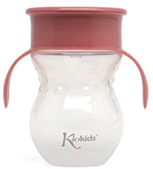 Kiokids Taza Aprendizaje Step 3 Con Asas 270ml Rosa