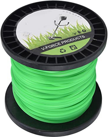 Filo per decespugliatore, filo per decespugliatore a corde quadrate da 2,0 mm per impieghi gravosi a lunga durata per tagliaerba(100 metri)