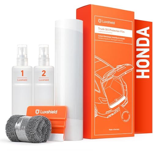 Luxshield Ladekantenschutz Folie für Honda HR-V 3 (III) RV I 2021-2025 - Stoßstangenschutz, Kratzschutz, Lackschutzfolie - Transparent