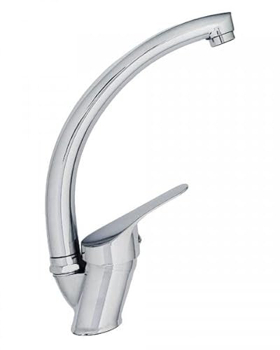 Amatur Mega für Edelstahlspülen aus Edelstahl Spülbecken Spüle inklusive Zubehör und Überlauf