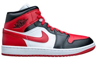 AIR JORDAN 1 Mid Bred Toe (W) BQ6472-079 Size 36.5