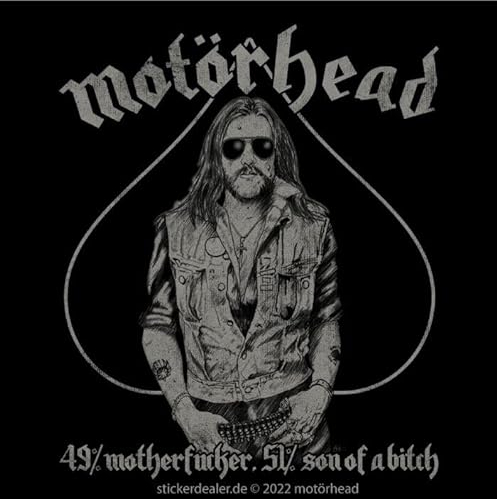 Motörhead Aufkleber Motherfucker Sticker Lemmy ca.10x10 cm