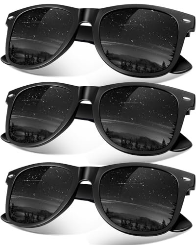 Sunier 2025 Hoher Schutz Sonnenbrille Herren Damen Polarisiert Retro Vintage 100% UV-Schutz Klassisch Golf Fahren Fahrende Angeln Reisen Cat 3 CE