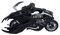 Nemesis Now James Ryman You Can't Outrun The Reaper, Schwarz, 22,5 cm