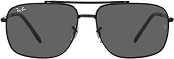 Ray-Ban Sonnenbrillen RB 3796 Black/Grey 62/15/140 Unisex