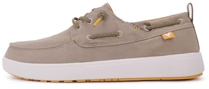 WALK IN PITAS | Maui | Herren Mokassins | Flache Slipper für Männer | Slip on Loafer | Sneakers | Schlupfschuhe | Freizeitschuhe | Walkinpitas Schuhe | Beige 45
