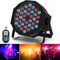 U`King 72W Par LED RGB, 36 LED Luci da Palco con Telecomando e Attivato dal Suono, Discoteca Illuminazione Palco per Feste Bar DJ Discoteca Matrimonio Concerti Halloween Natale