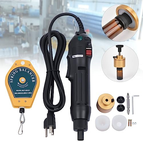 Electric Hand-held Bottle Capping Machine Electric Bottle Capper 80W Electric Screw Capper Sealing 10-30mm Automatic Bottle Capping Sealer 220V