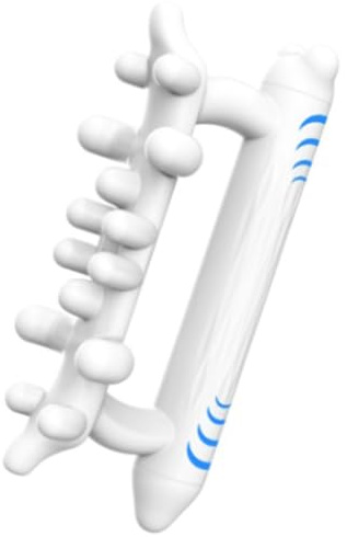 Junterone Massagegerät für Rücken und Hals, Faszienrolle, myofasziale Freisetzung, physiotherapeutische Ausrüstung, Schulter-Chiropraktik-Werkzeuge, sorgfältige Herstellung und