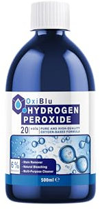 OxiBlu - Hydrogen Peroxide 6% - 500ml, 20 Vols, Clear
