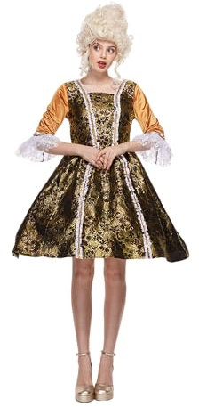 EraSpooky Costume Baroque Rococo pour Femme – Robe Vintage Élégante