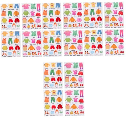 Toyvian 8sätze Kleidung Sortieretiketten Für Kleiderschrank Dekorative Aufkleber Zur Klassifizierung Von Kleidung Für Kinderzimmer Und Einfache Organisation Langlebig