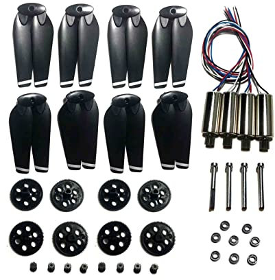 ROXENT Motoren Motor Getriebe Propeller Blade Wings etc. Ersatzteile, for SG701 SG701S SG701-S GPS RC Drone Quadcopter Drohnen-Quadrocopter(is 7.4V Motor kit)