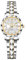 JewelryWe Damenuhr Edelstahl Leuchtende Uhren: 30m Wasserdicht Kalender Analog Quarz Armbanduhr Damen Gold/Silber Edelstahlarmband Geschäft Lässige Uhr mit Römischen Ziffern Diamantskala