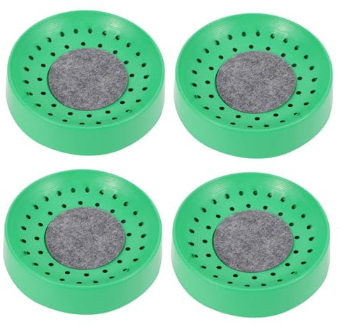 Garneck 4 Stück Taubennestschalen aus Kunststoff Langlebig Atmungsaktiv Waschbar für Vogelzucht Nistschalen für Tauben und Haustiere