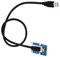KOMBIUDA Tarjeta Gráfica Pci Portátiles Adaptador Pci Rendimiento Gaming Multimedia USB Capacidad Gráfica