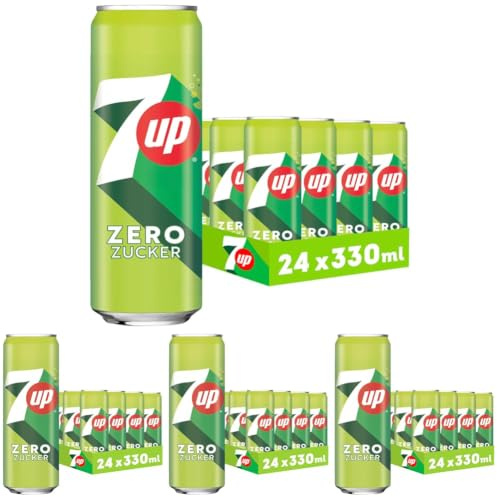 7UP ZERO 24 X 0,33L SLEEK CAN EUP (Packung mit 4)