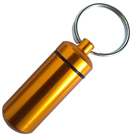 AllCachedUp Bison Tube Geocache Geocaching Waterproof Container with waterproof Log Sheet