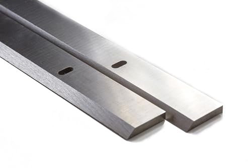 Xcalibur Tooling Lame per pialla compatibili con lame per pialla Jet JWP-12, 1 coppia a doppio taglio, adatto anche Ryobi AP13 Erbauer ERB709BTE