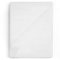 Bettlaken ohne Gummizug Baumwolle 2er Set: 160x220 cm - Bed Sheets Betttuch ohne Gummi und Laken Bedsheets Baumwollstoff weiß und Kochfest mit Oeko-Tex-Zertifikat