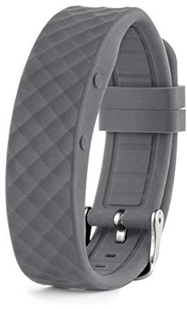 TabTime Ersatzarmband für Uhr mit Vibrationsalarm, Grau, Klein