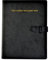 Arpan Personalisierter Text 36 Taschen A4 Präsentationsmappe Ringbuch Dokumentenmappe Präsentationsbuch Portfolio Professionelle Konferenzmappe Kunstleder (schwarz)
