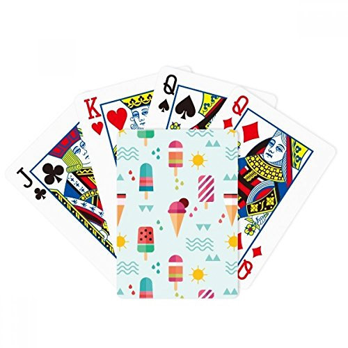 Sun Mountain River Popsicle Sweet Ice Poker Spielmagische Karte Spaß Brettspiel