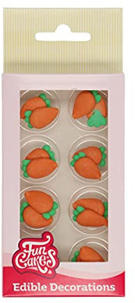 FunCakes Zucker Dekorationen Karotten Set/16