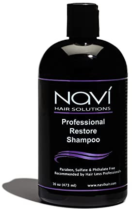 Professionelles Haarwachstums-Shampoo, DHT Blocker für feines Haar mit Biotin, Keratin und Vitamin E, ohne Parabene und Sulfate, für Haarwachstum für
