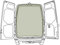 VanEssential Rear Door Bug Screen Designed for Mercedes-Benz Sprinter Van High Roof